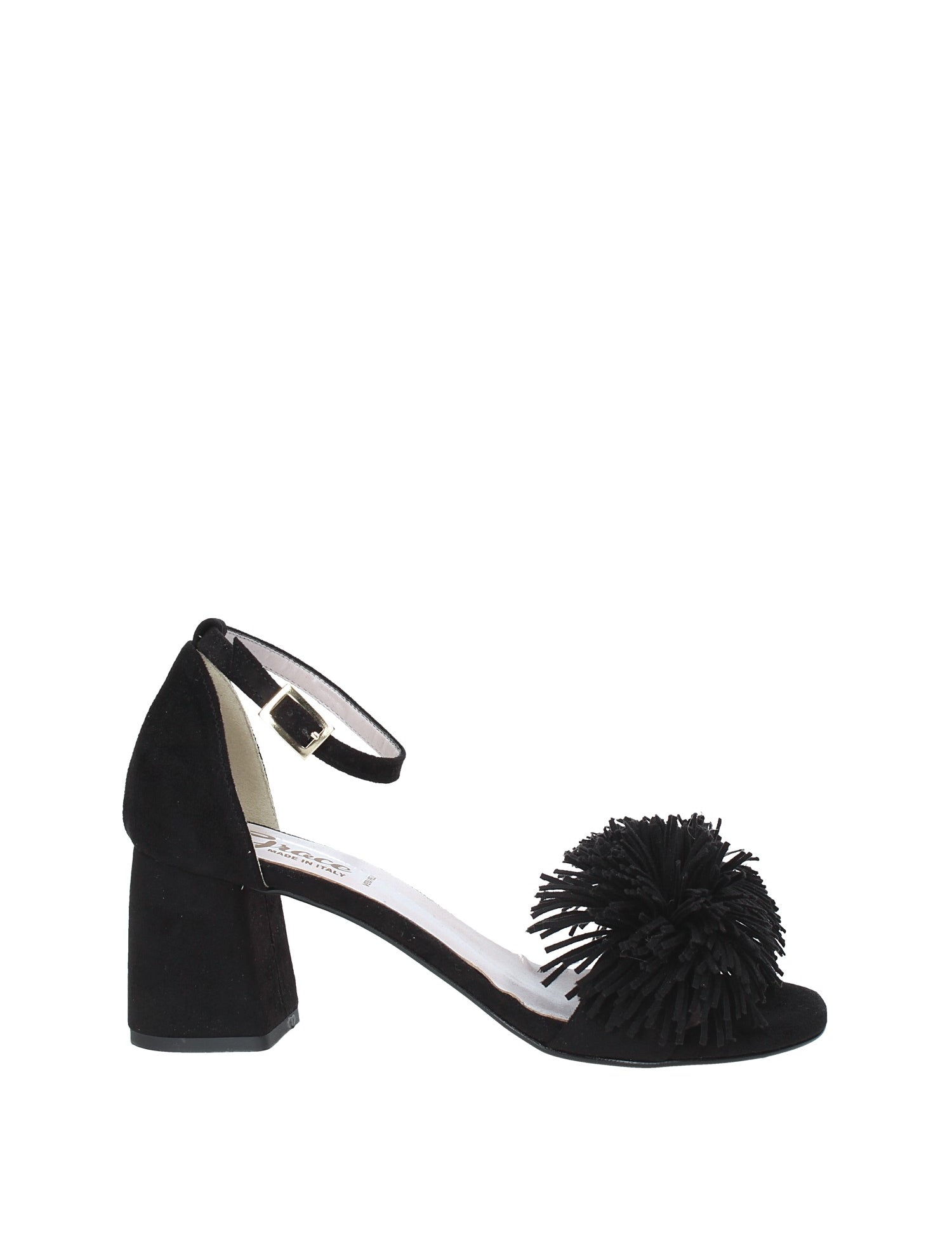 Sandali tacco Nero Grace Shoes