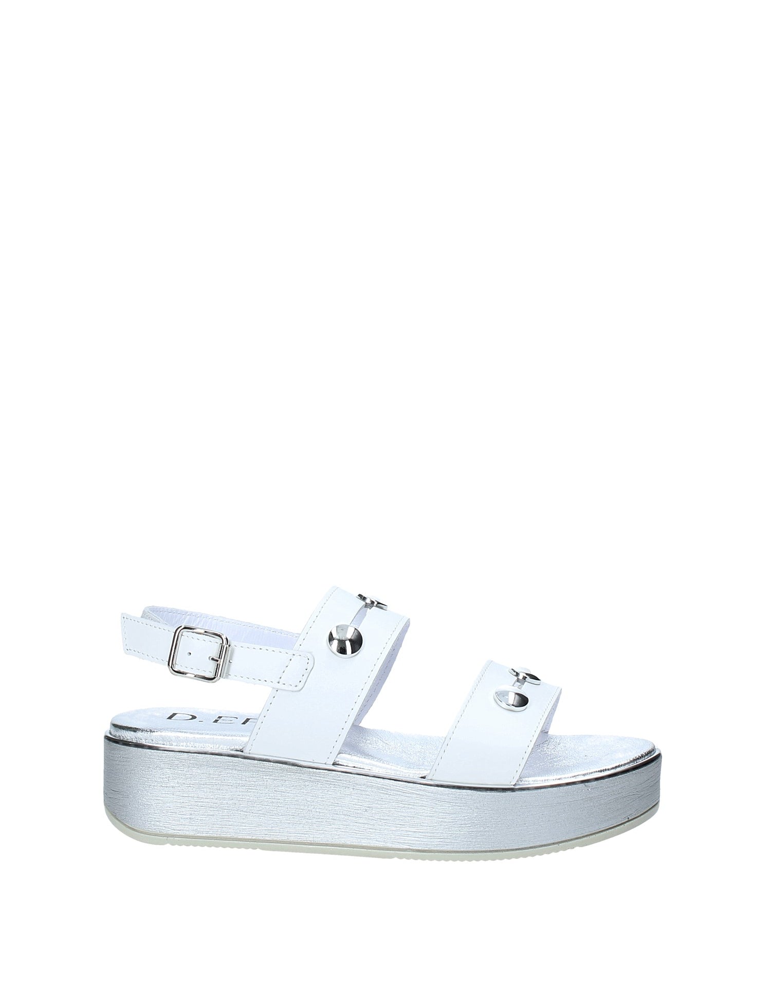 Sandali zeppa Bianco Susimoda