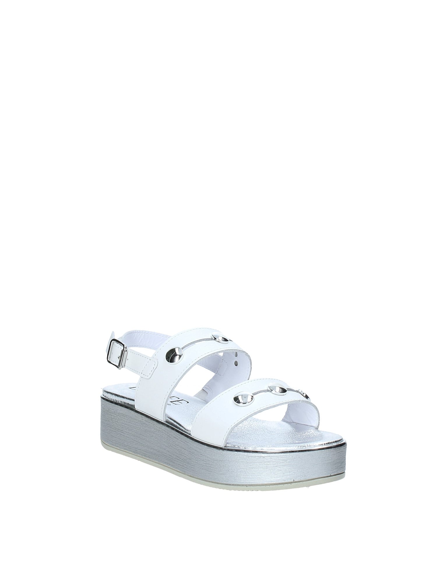 Sandali zeppa Bianco Susimoda