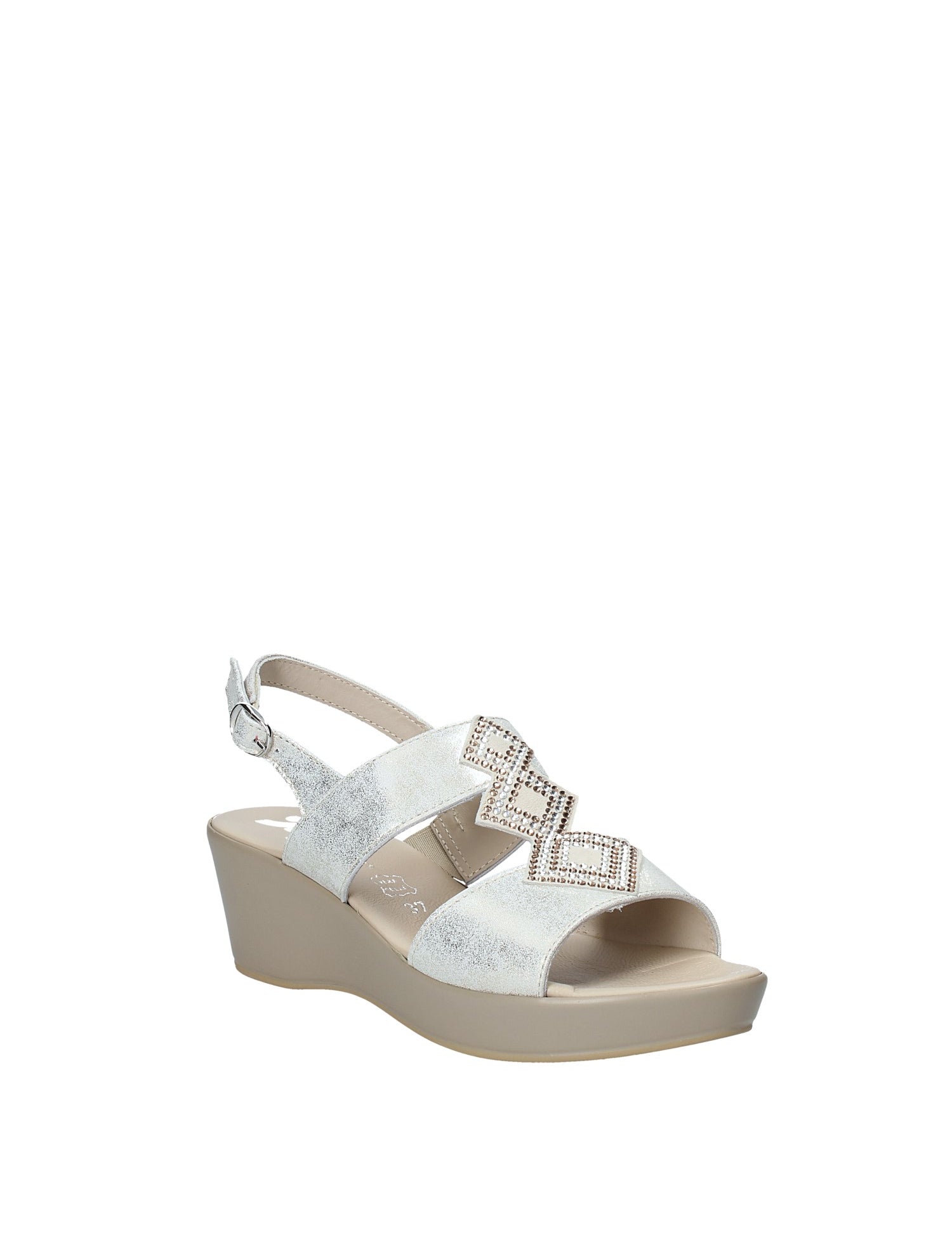 Sandali zeppa Dorato Susimoda