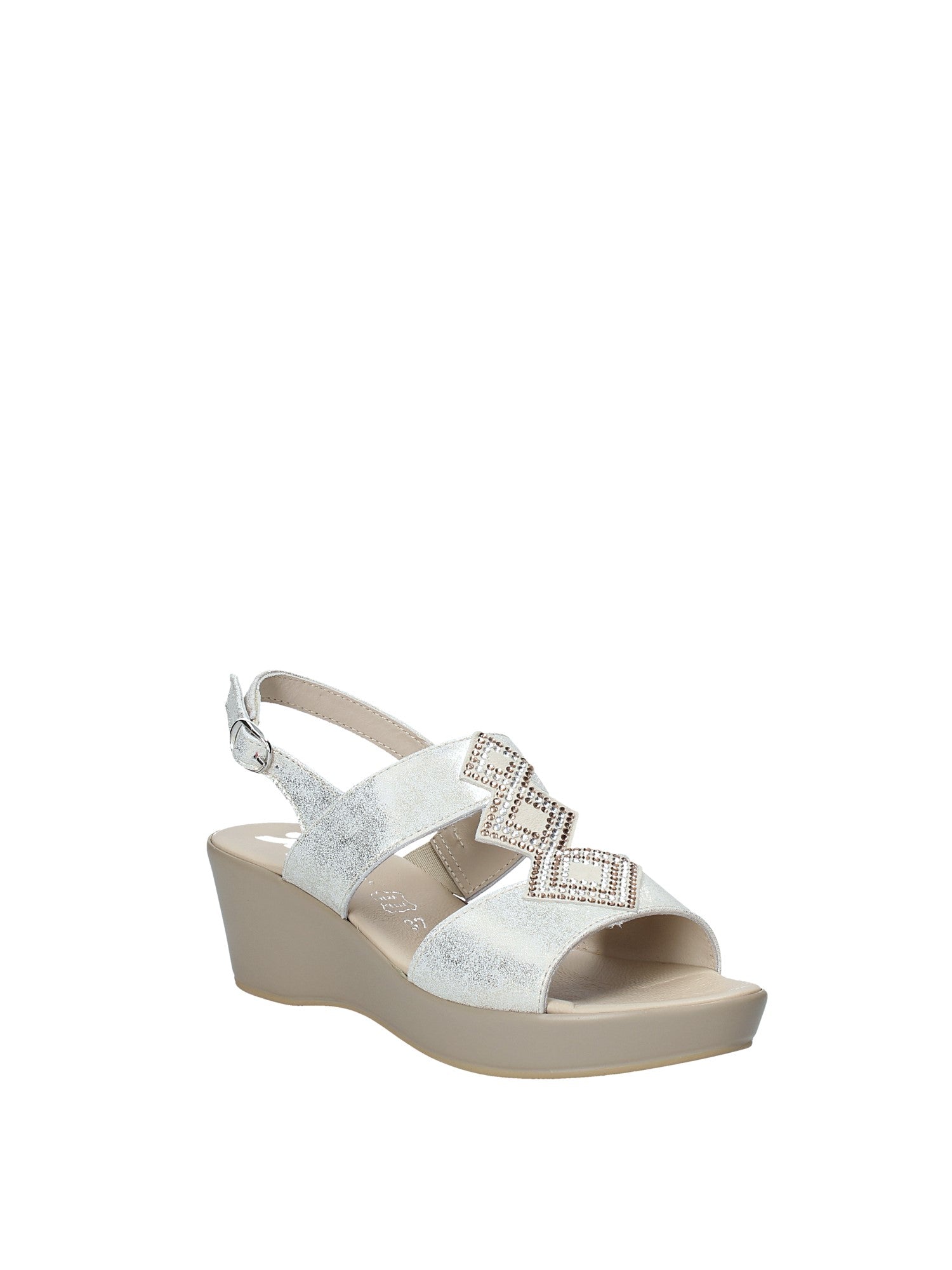 Sandali zeppa Dorato Susimoda