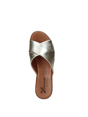 Sandali zeppa Dorato Susimoda