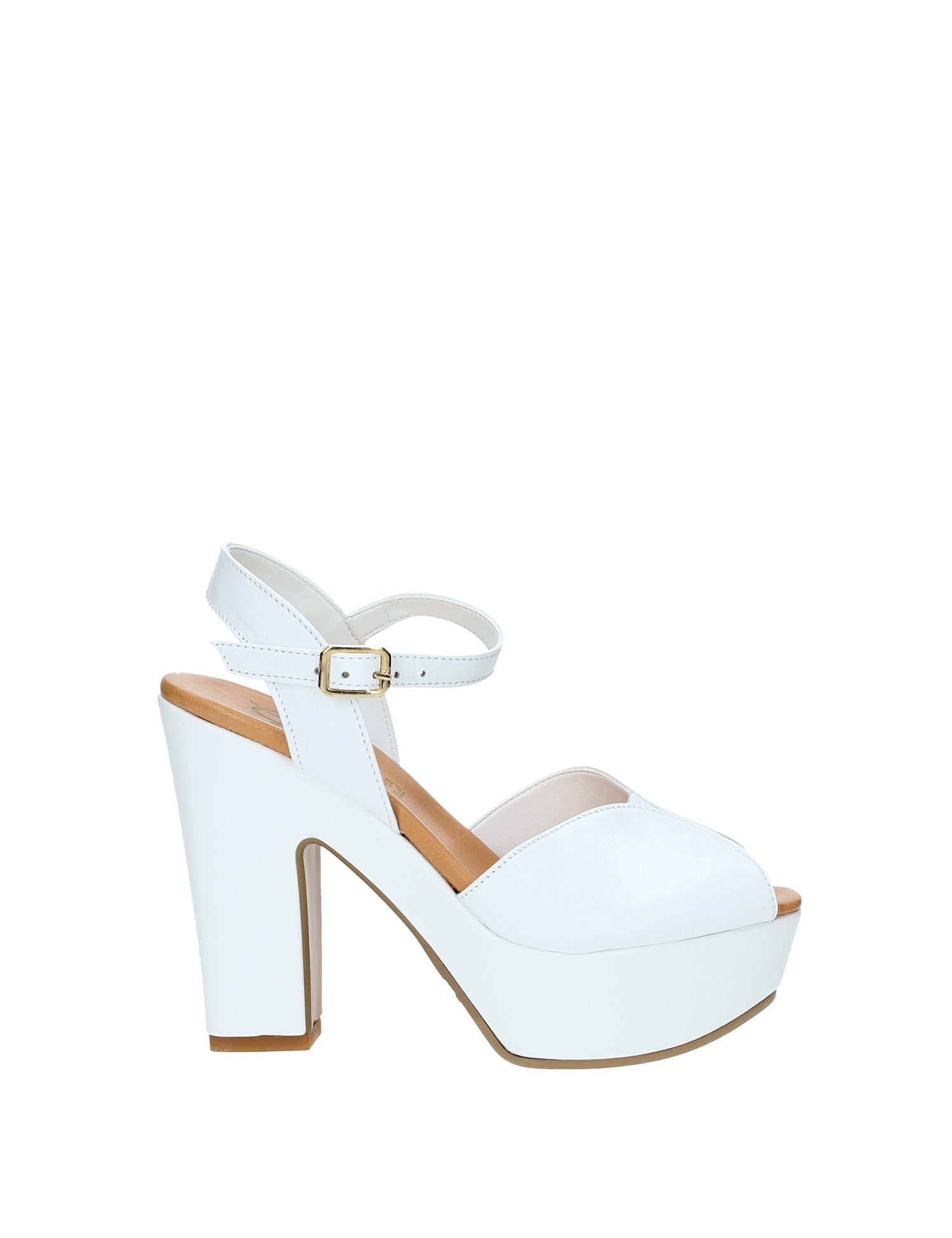 Sandali tacco Bianco Grace Shoes