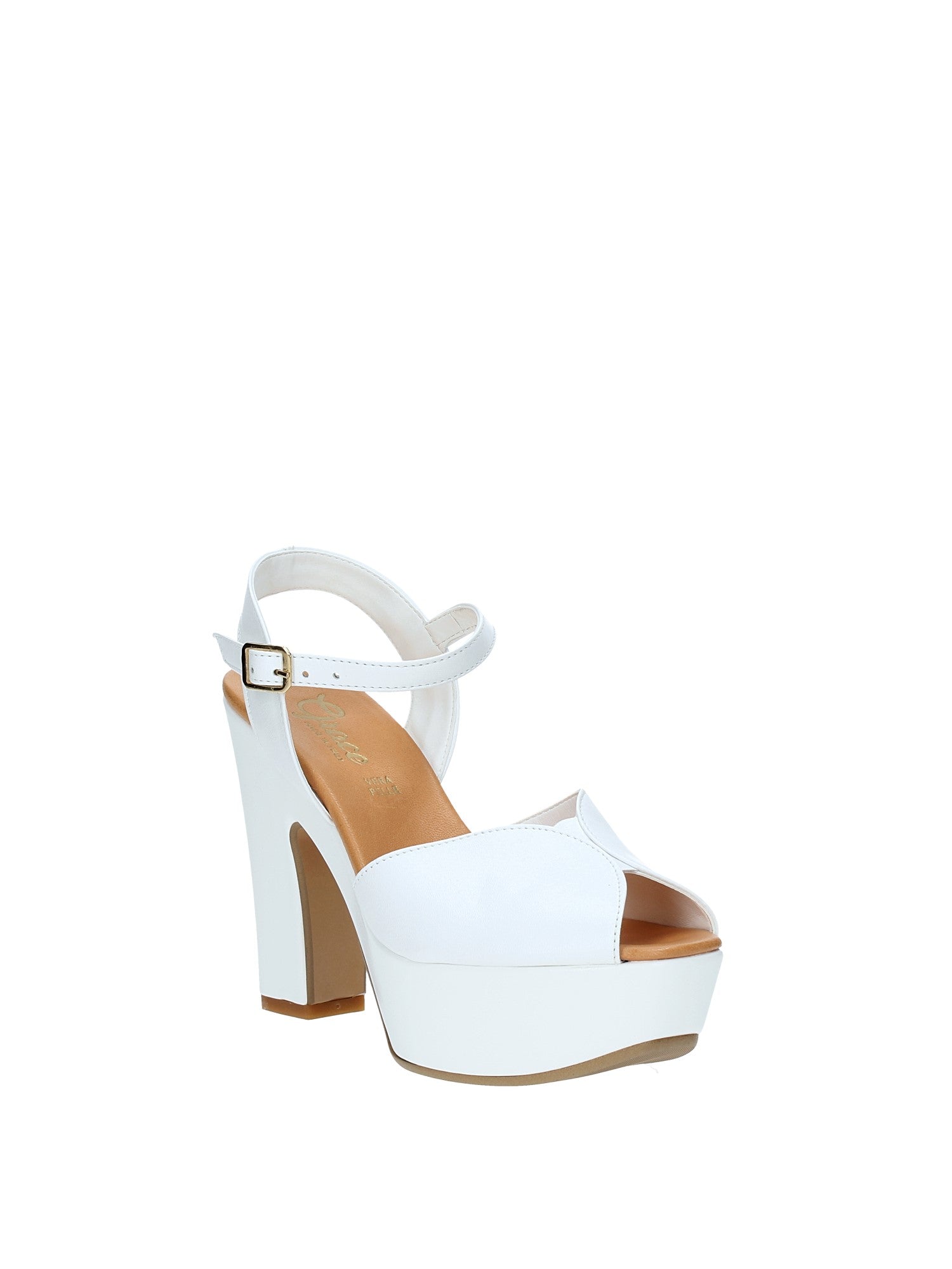 Sandali tacco Bianco Grace Shoes