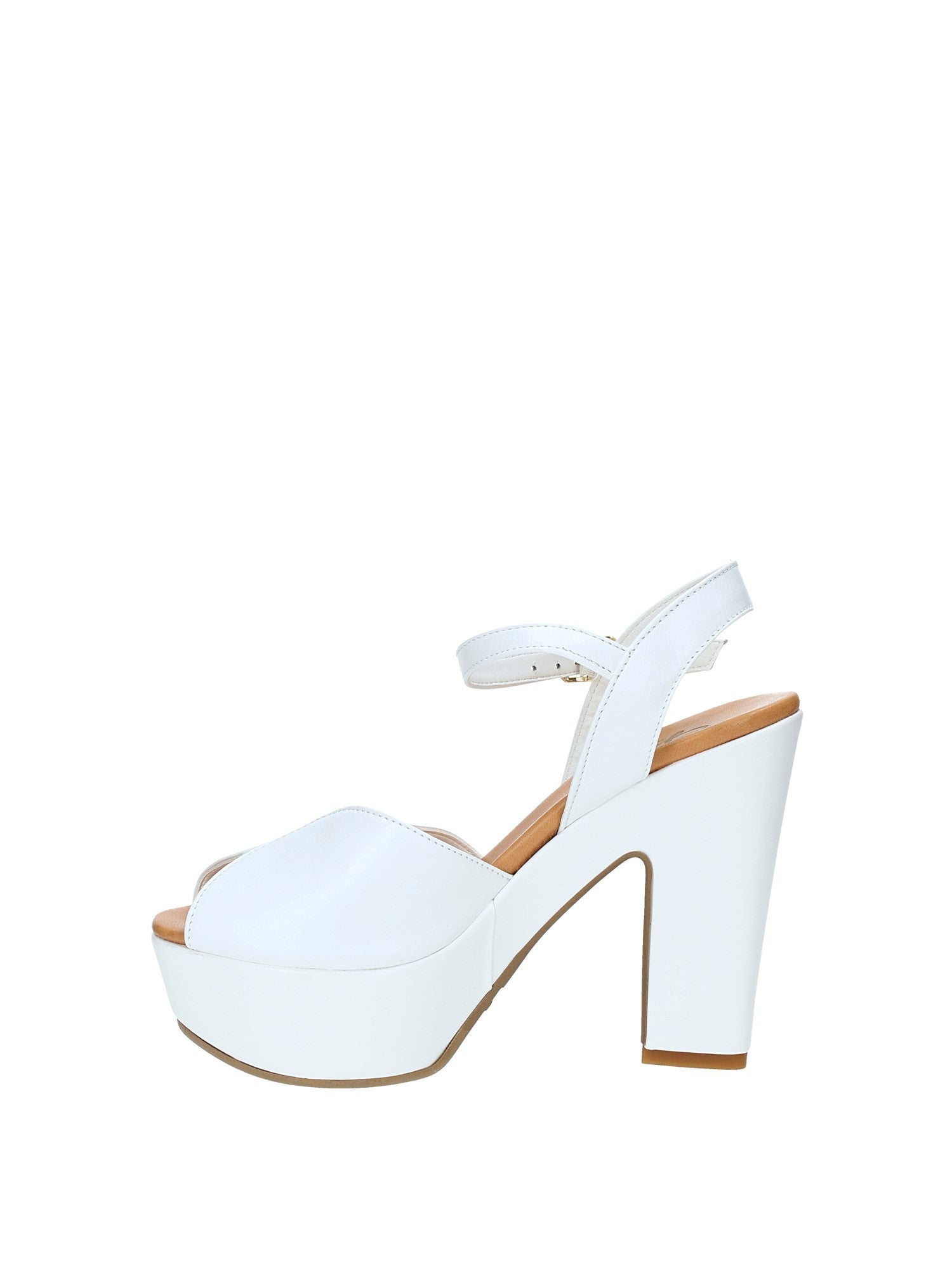 Sandali tacco Bianco Grace Shoes