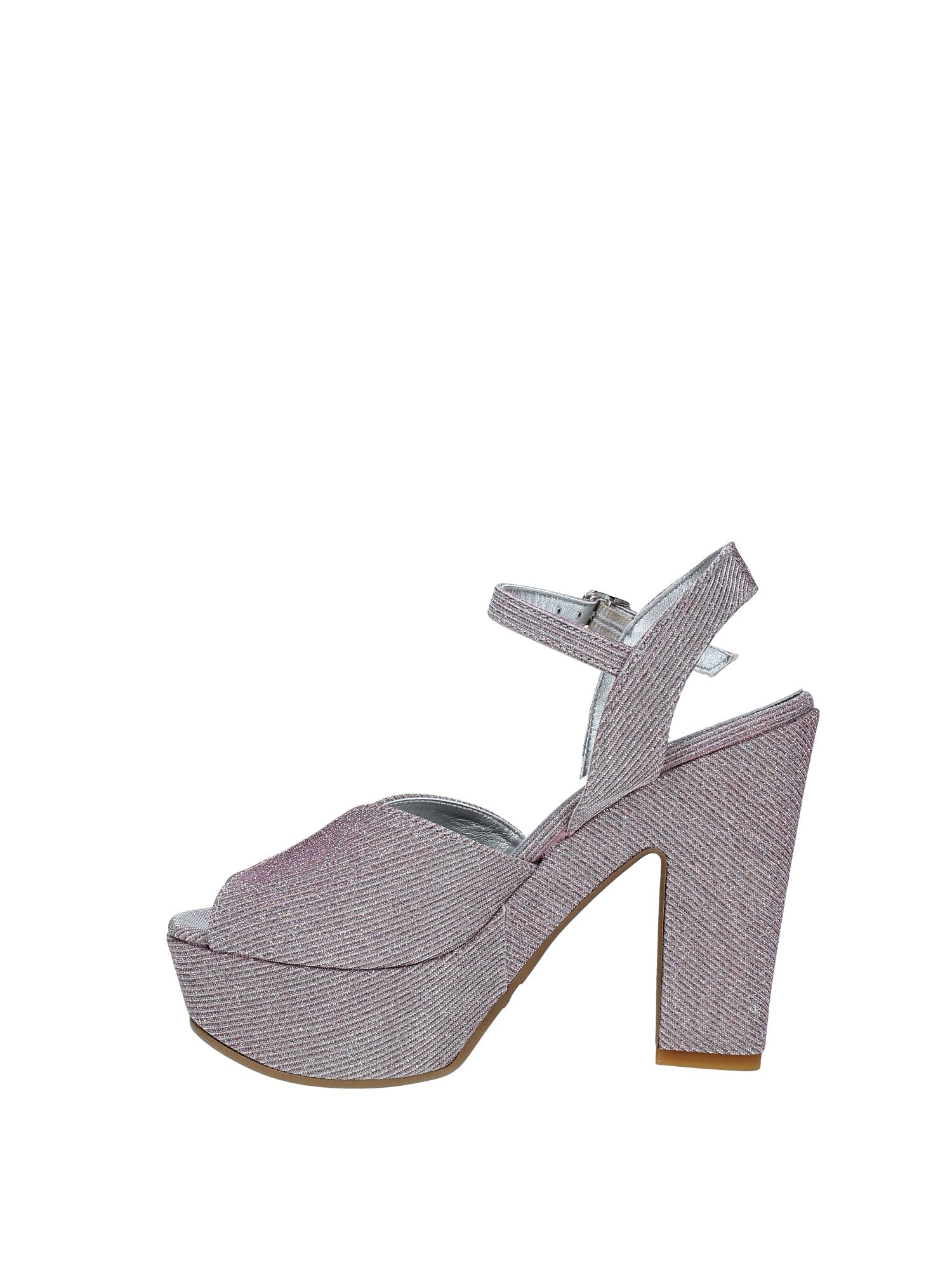 Sandali tacco Viola Chiaro Grace Shoes