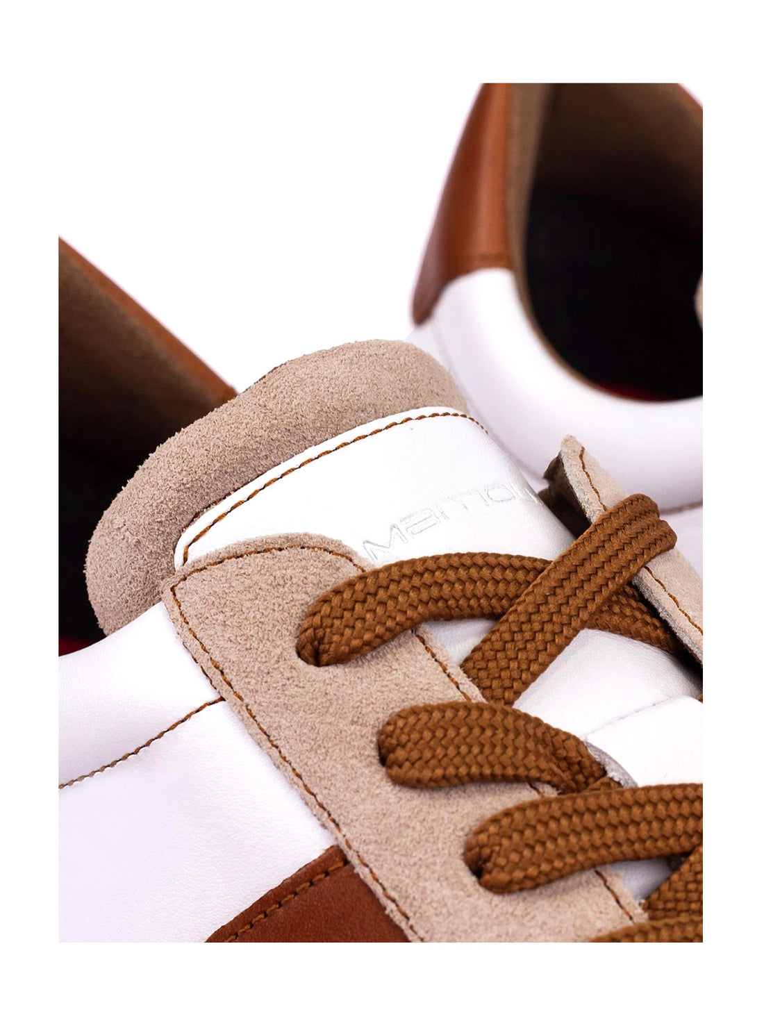 Sneakers Bianco Camel Ambitious
