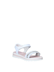 Sandali con strappi Bianco Pablosky