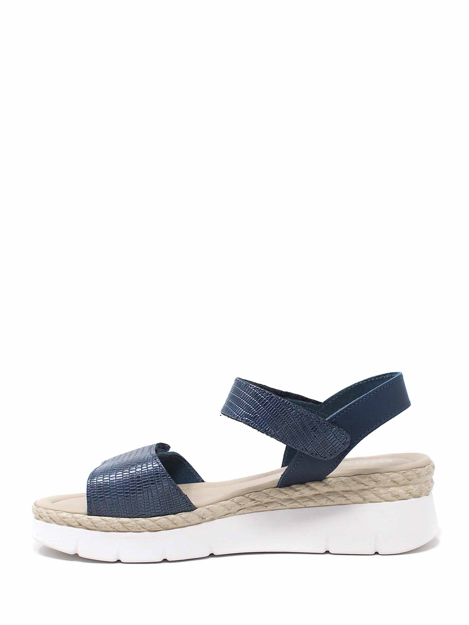 Sandali con zeppa on sale blu