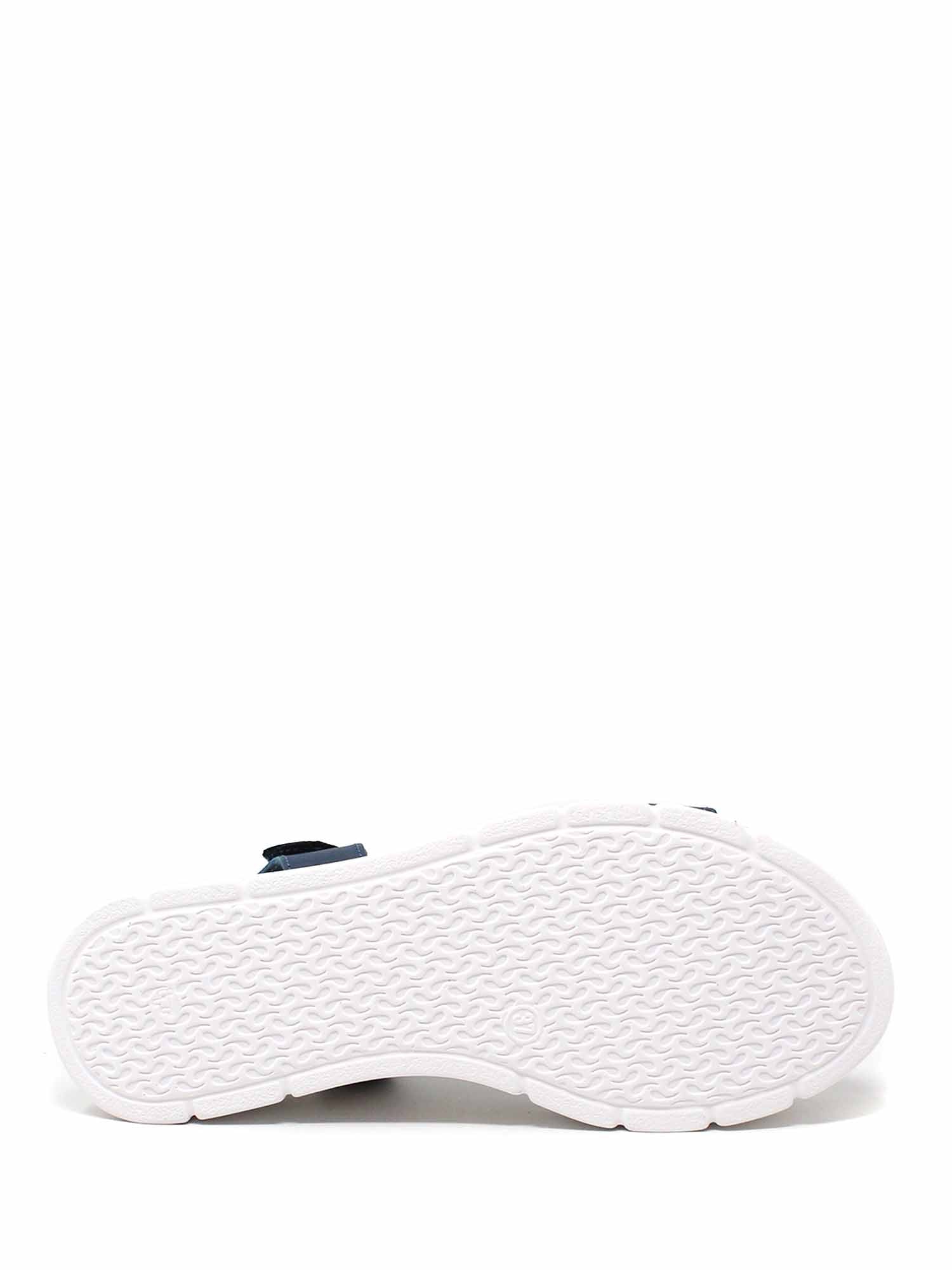 Sandali zeppa Blu Valleverde