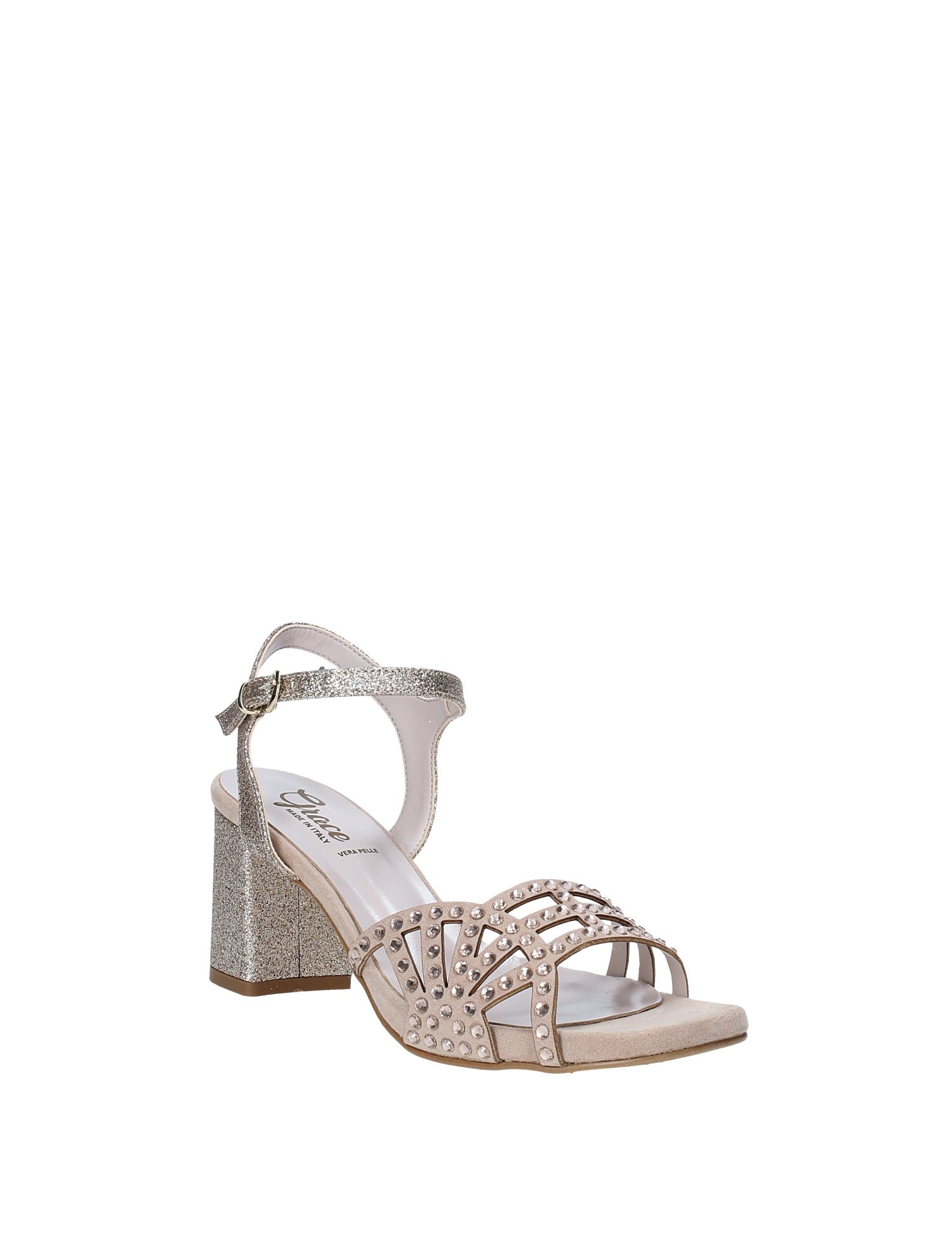 Sandali tacco Rosa Grace Shoes