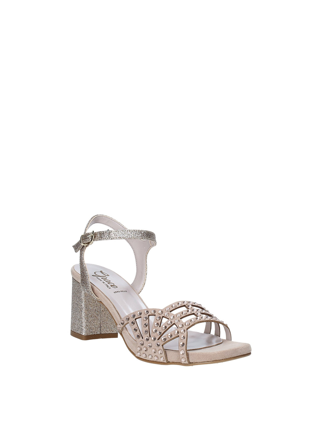 Sandali tacco Rosa Grace Shoes