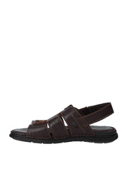 Sandali con strappi Marrone Valleverde