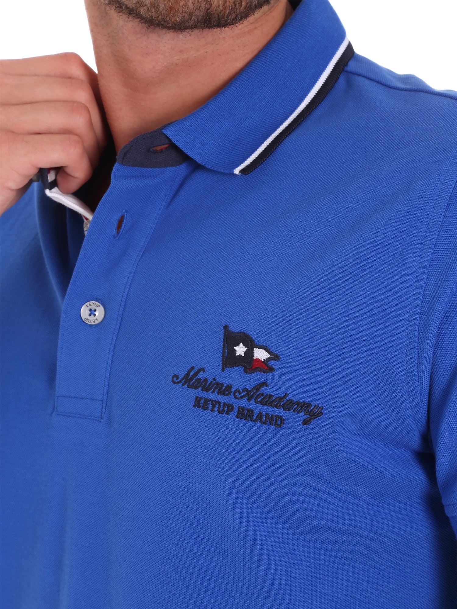 Polo Blu Key Up