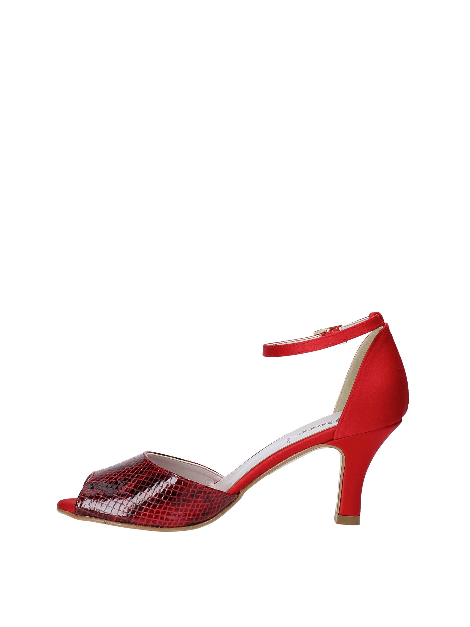 Sandali tacco Rosso Grace Shoes