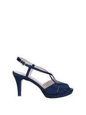 Sandali tacco Blu Grace Shoes