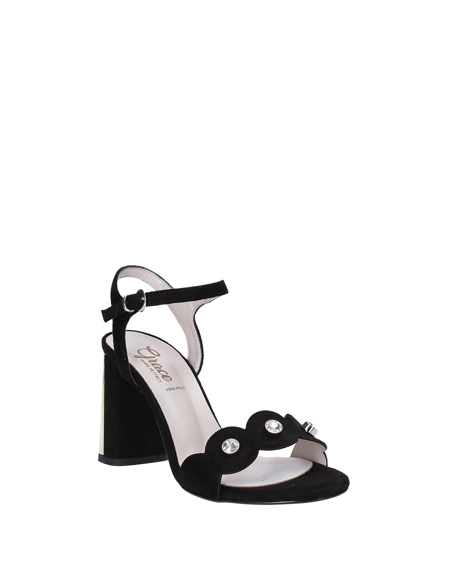 Sandali tacco Nero Grace Shoes