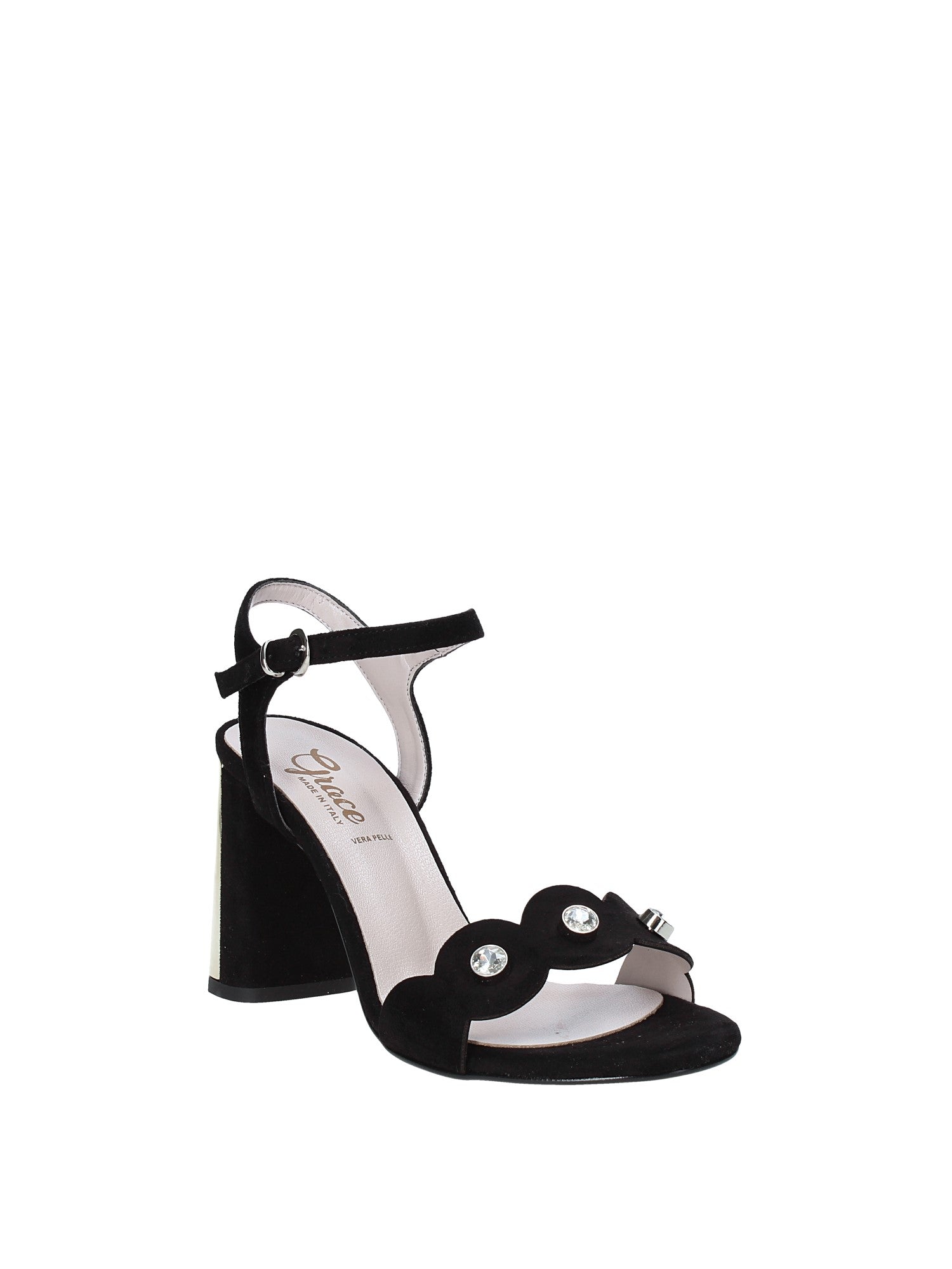 Sandali tacco Nero Grace Shoes