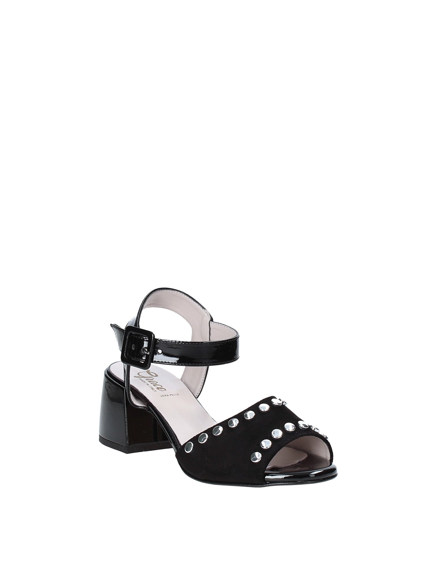 Sandali tacco Nero Grace Shoes