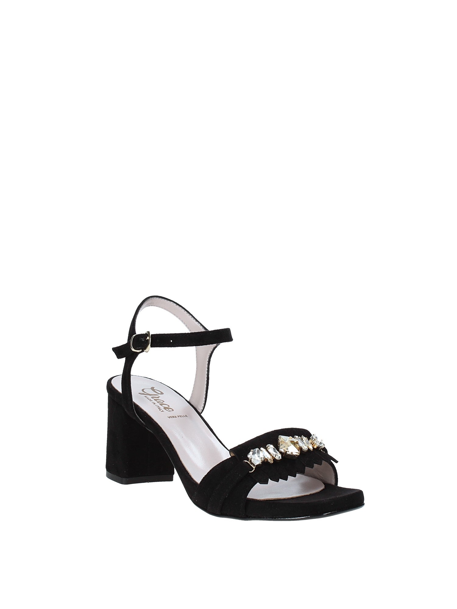 Sandali tacco Nero Grace Shoes