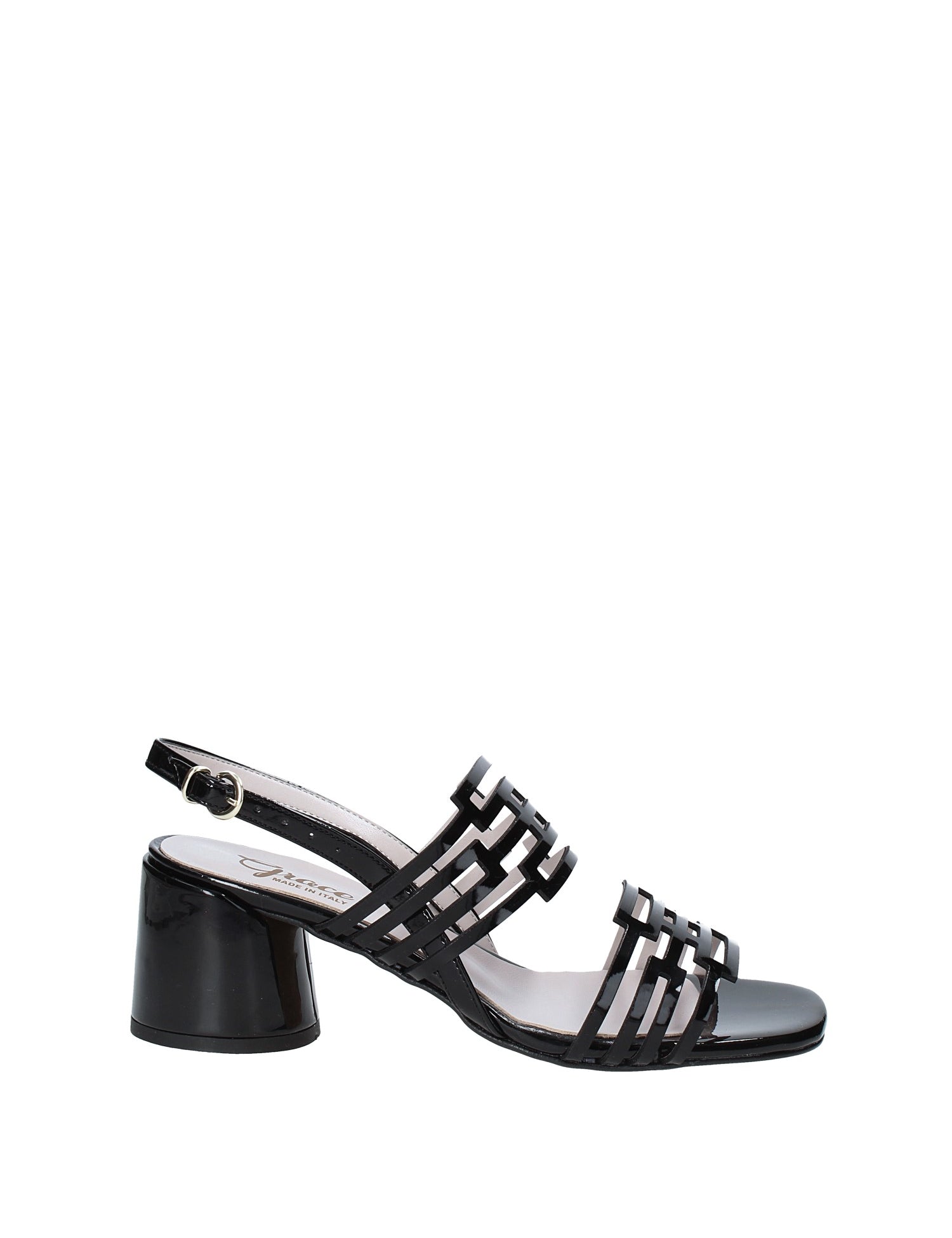 Sandali tacco Nero Grace Shoes