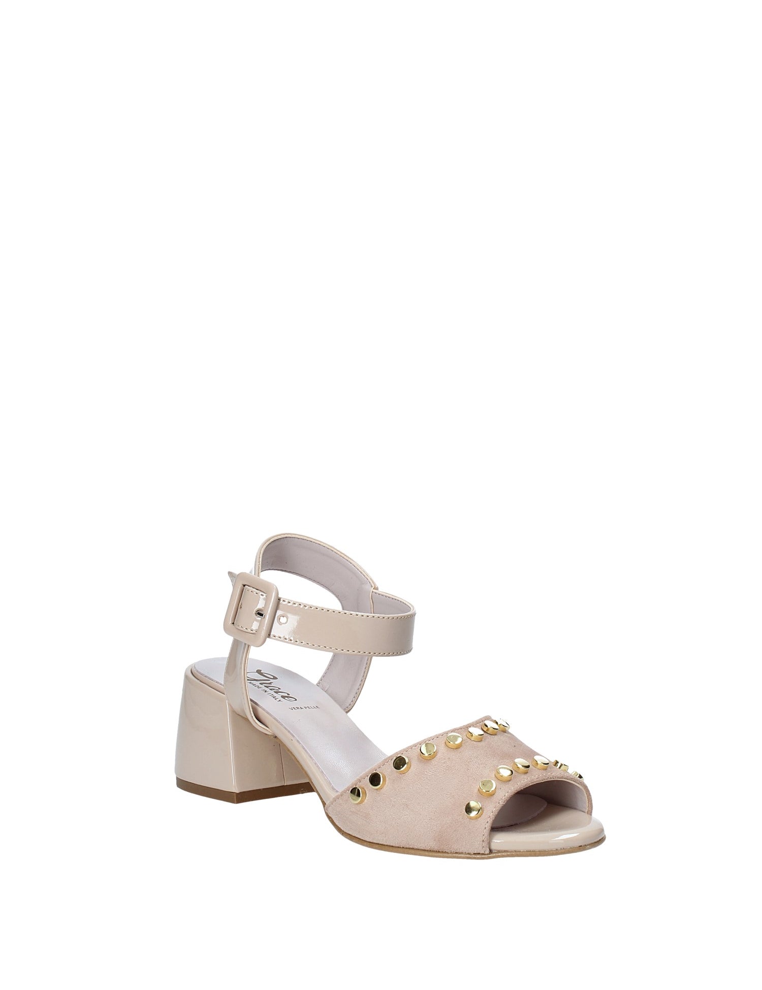 Sandali tacco Beige Grace Shoes