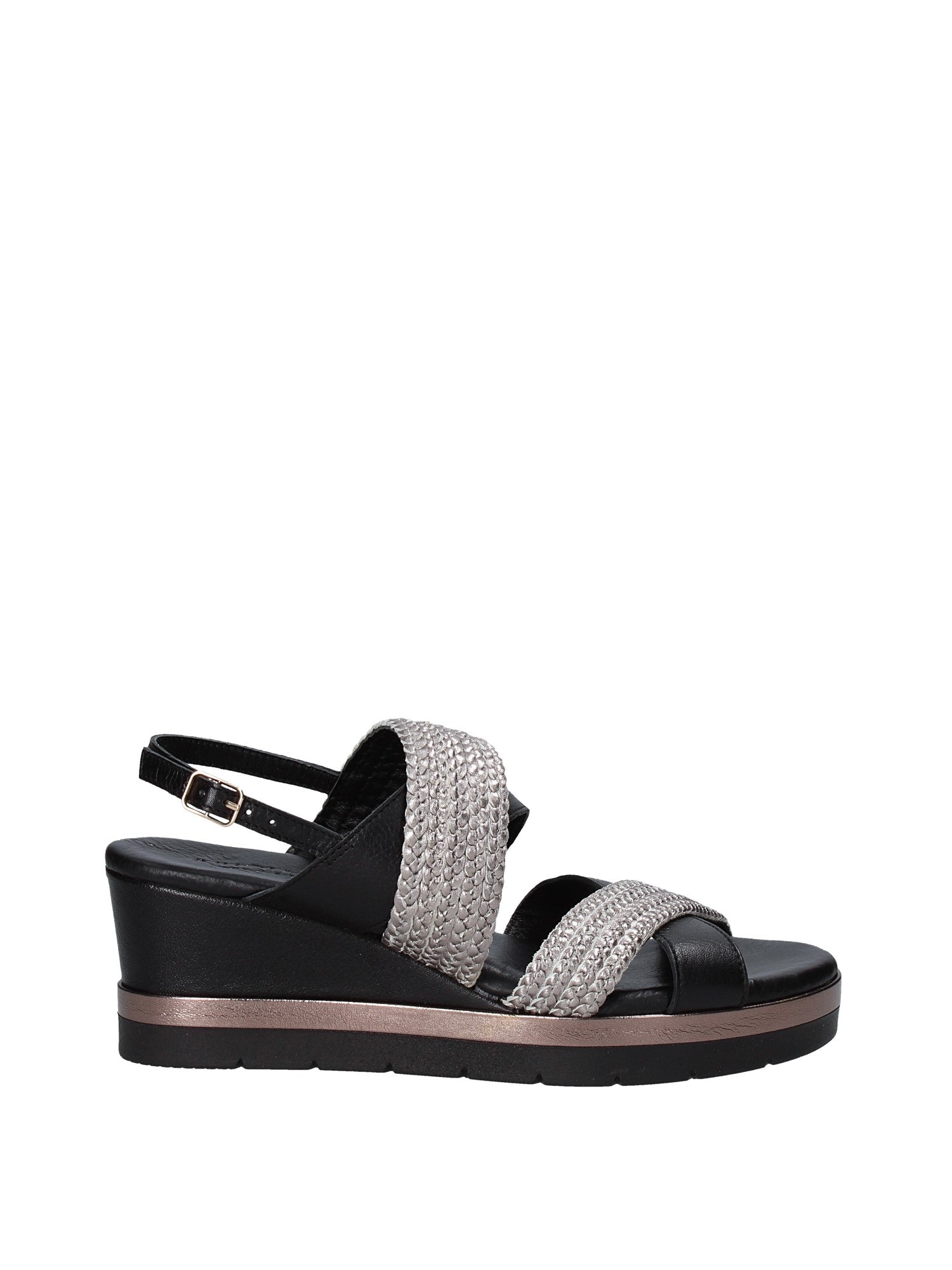 Sandali zeppa Nero Inuovo