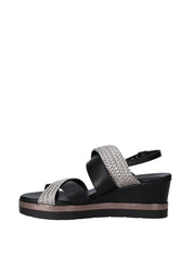 Sandali zeppa Nero Inuovo