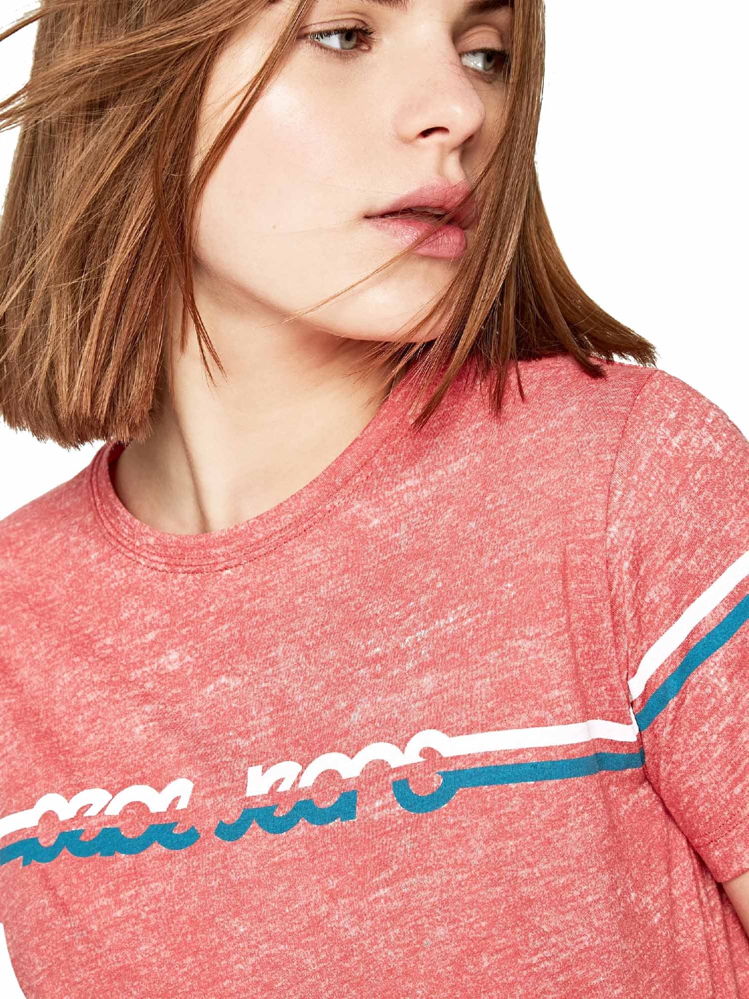 T-shirt Arancio Pepe Jeans