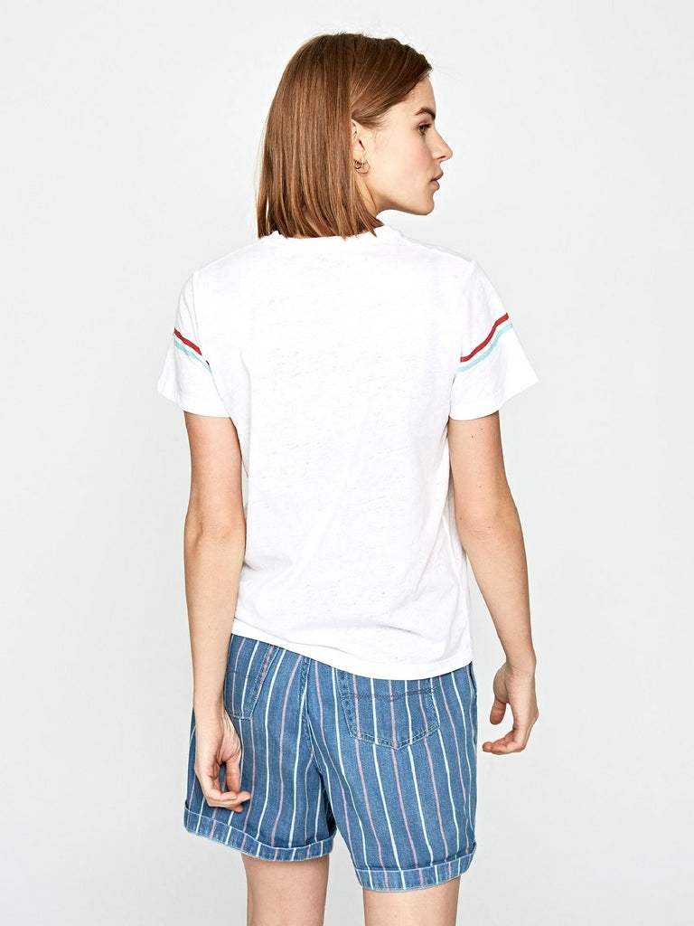 T-shirt Bianco Pepe Jeans