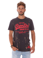 T-shirt Grigio Superdry