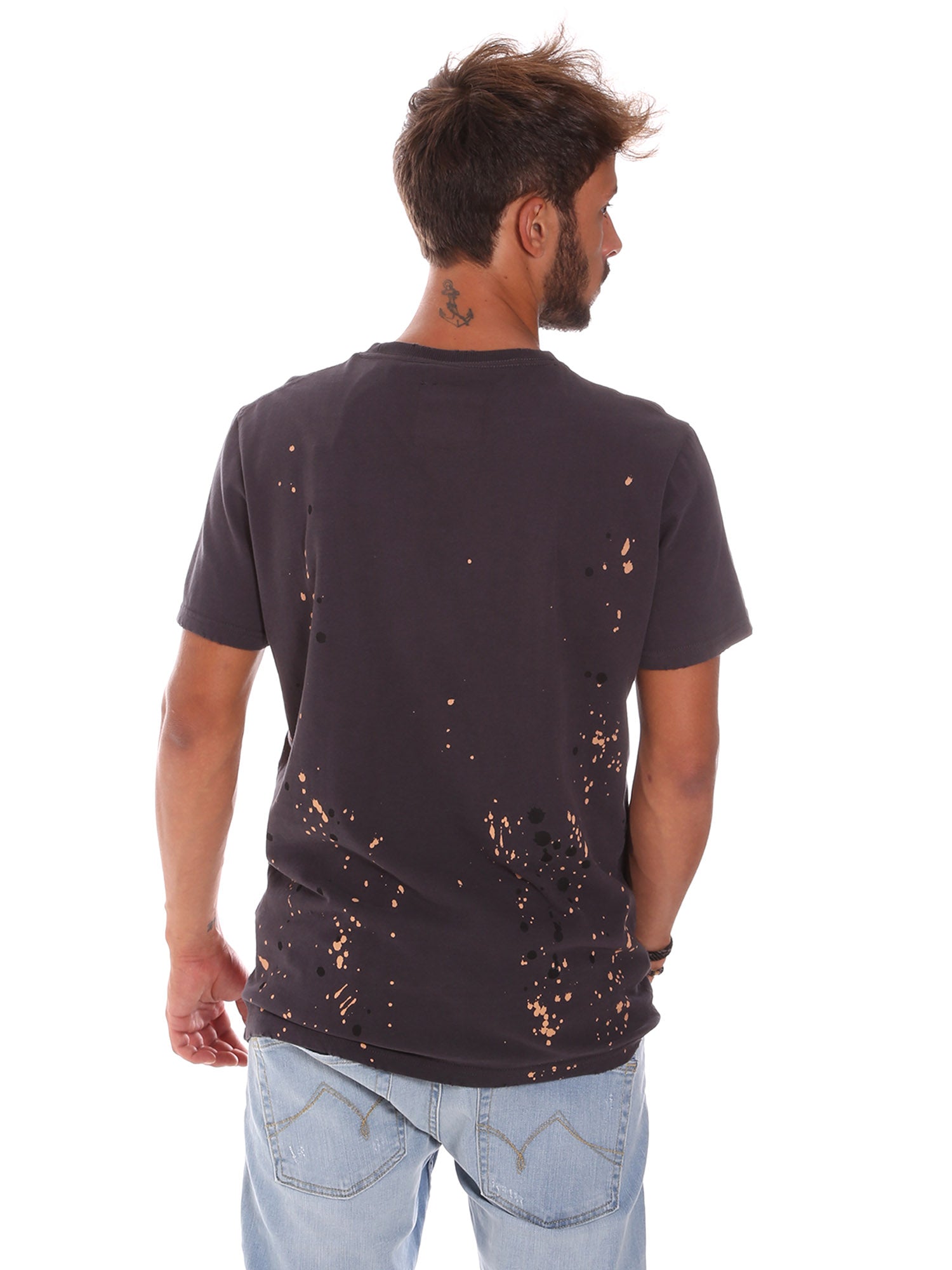 T-shirt Grigio Superdry