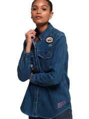 Camicie Blu Superdry