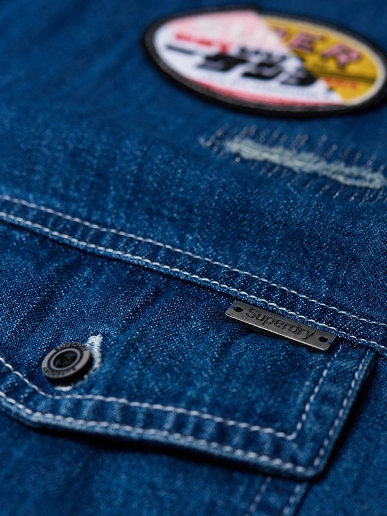 Camicie Blu Superdry