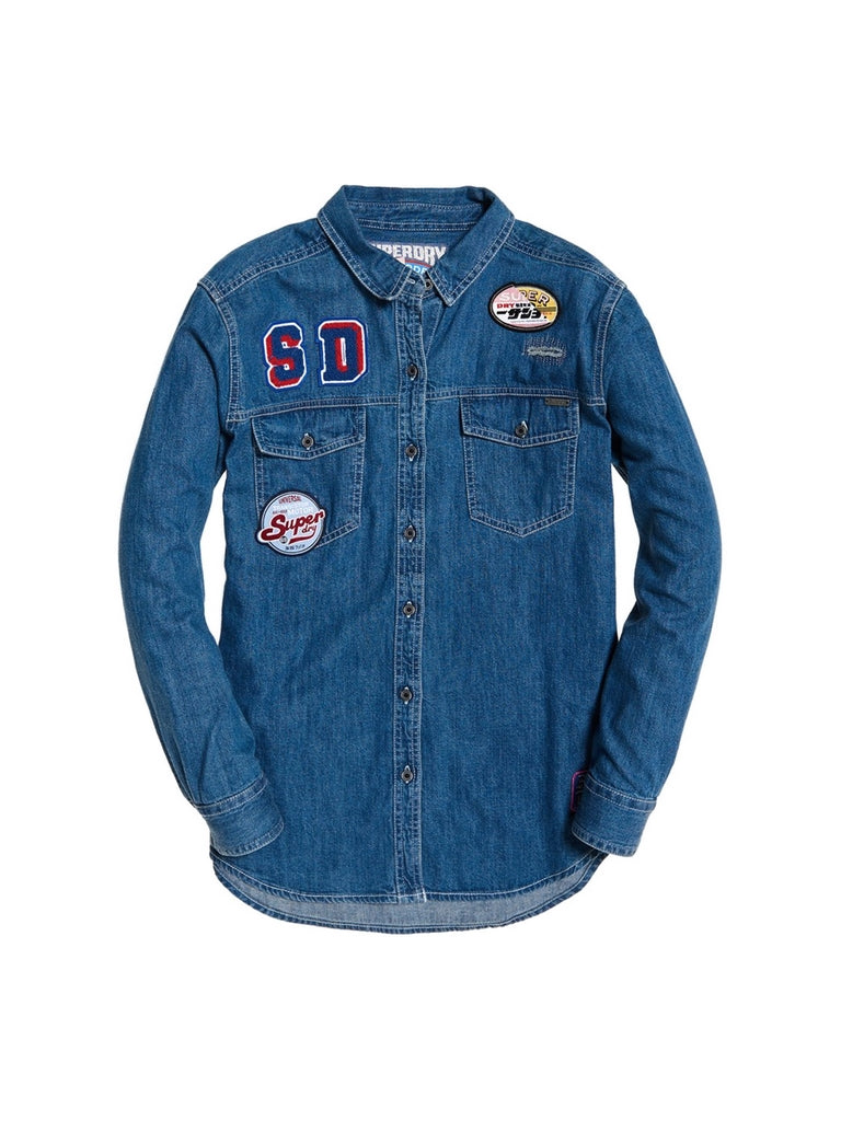 Camicie Blu Superdry