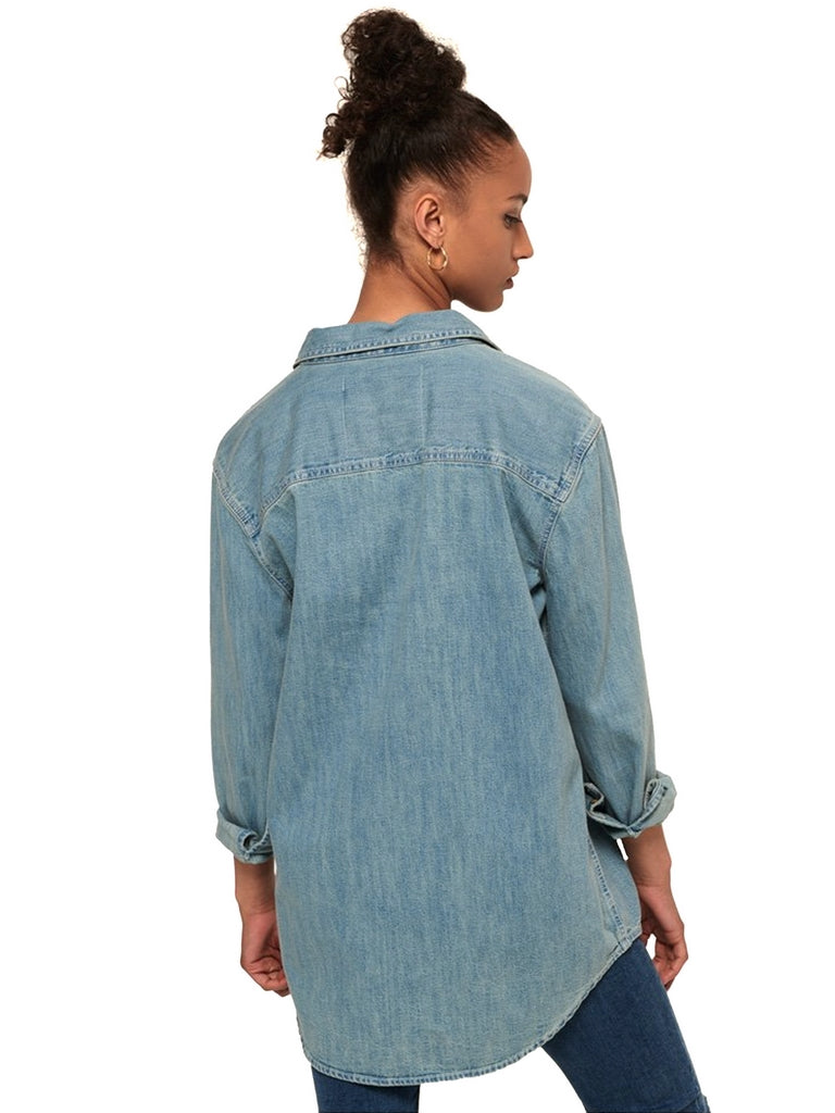 Camicie Blu Chiaro Superdry