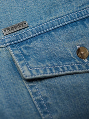 Camicie Blu Chiaro Superdry