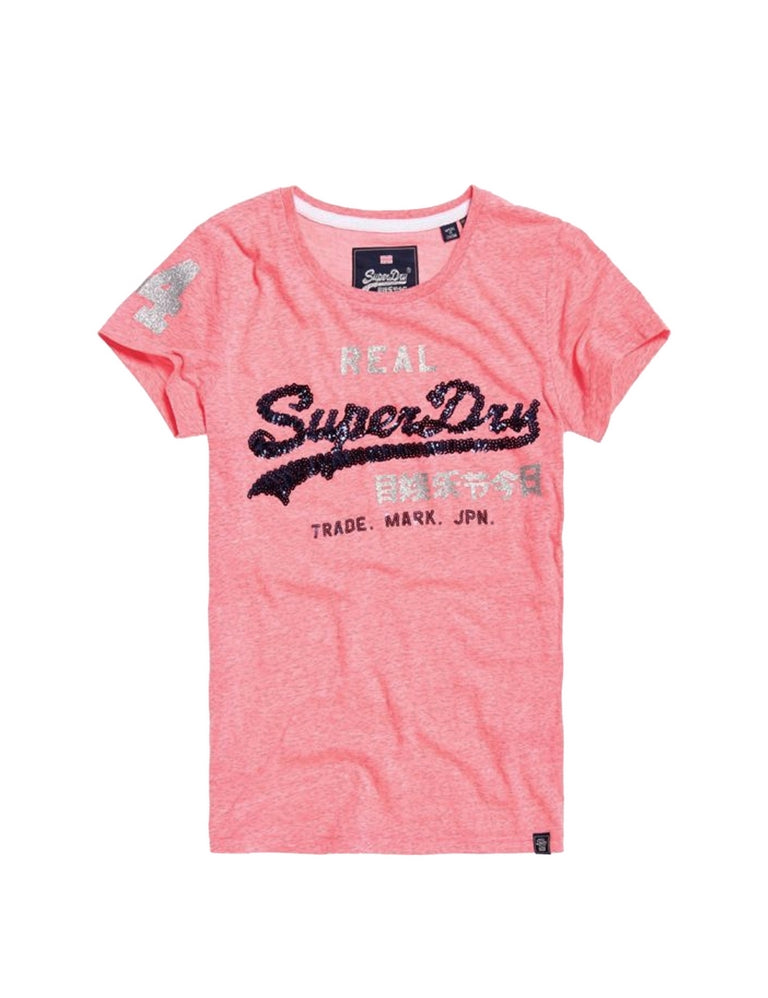 T-shirt Rosa Superdry