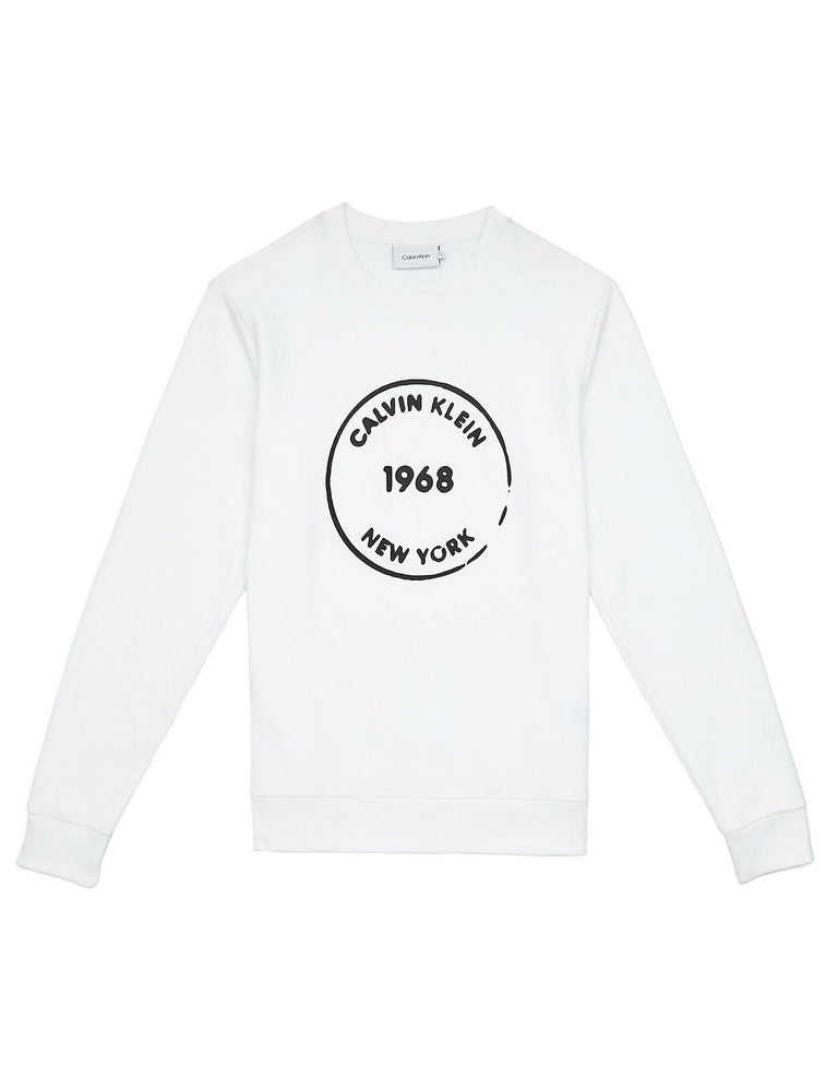 Felpe Bianco Calvin Klein