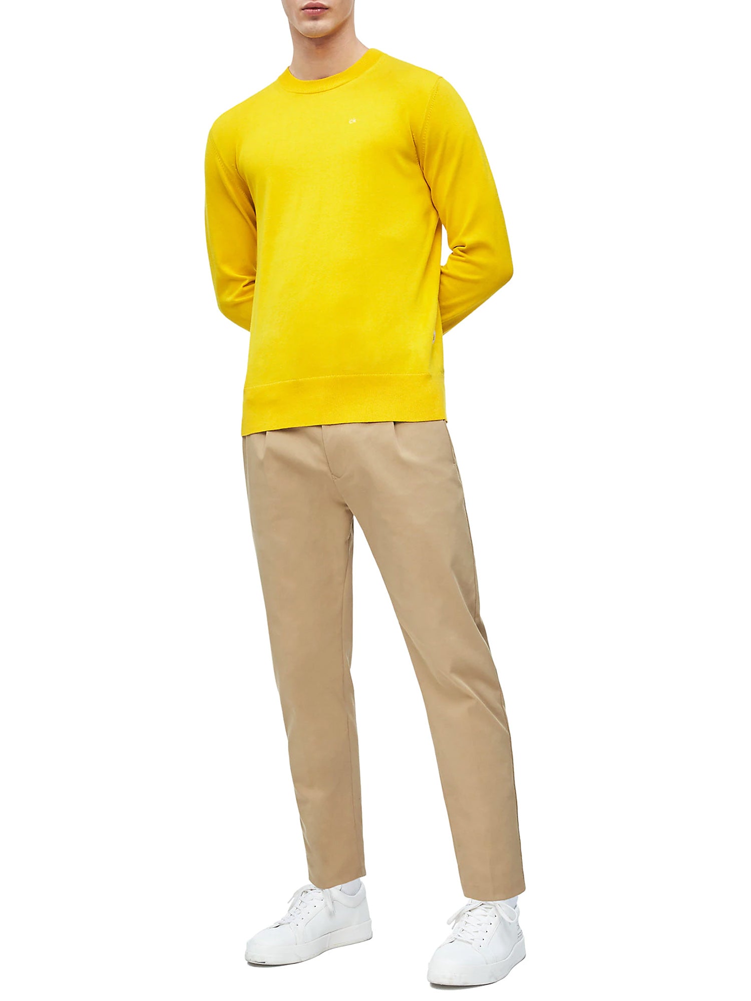 Maglioncini Giallo Calvin Klein