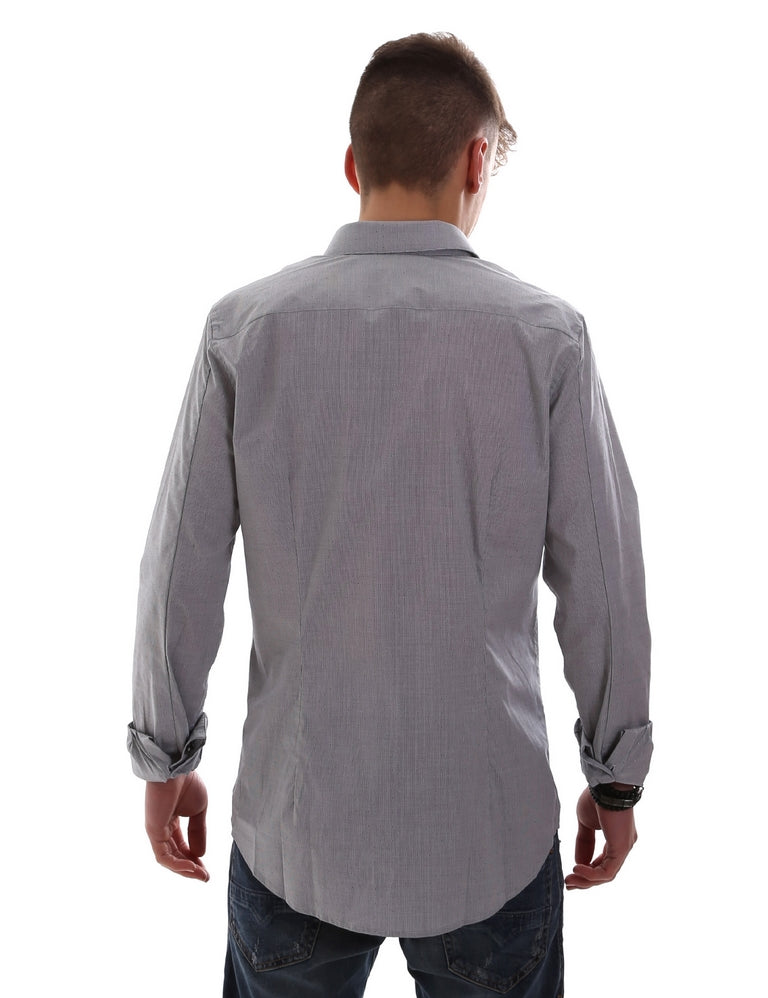 Camicie Blu Calvin Klein