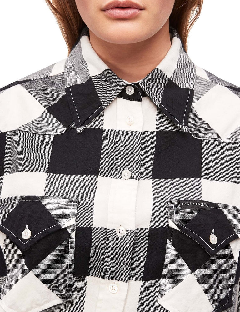 Camicie Nero Calvin Klein