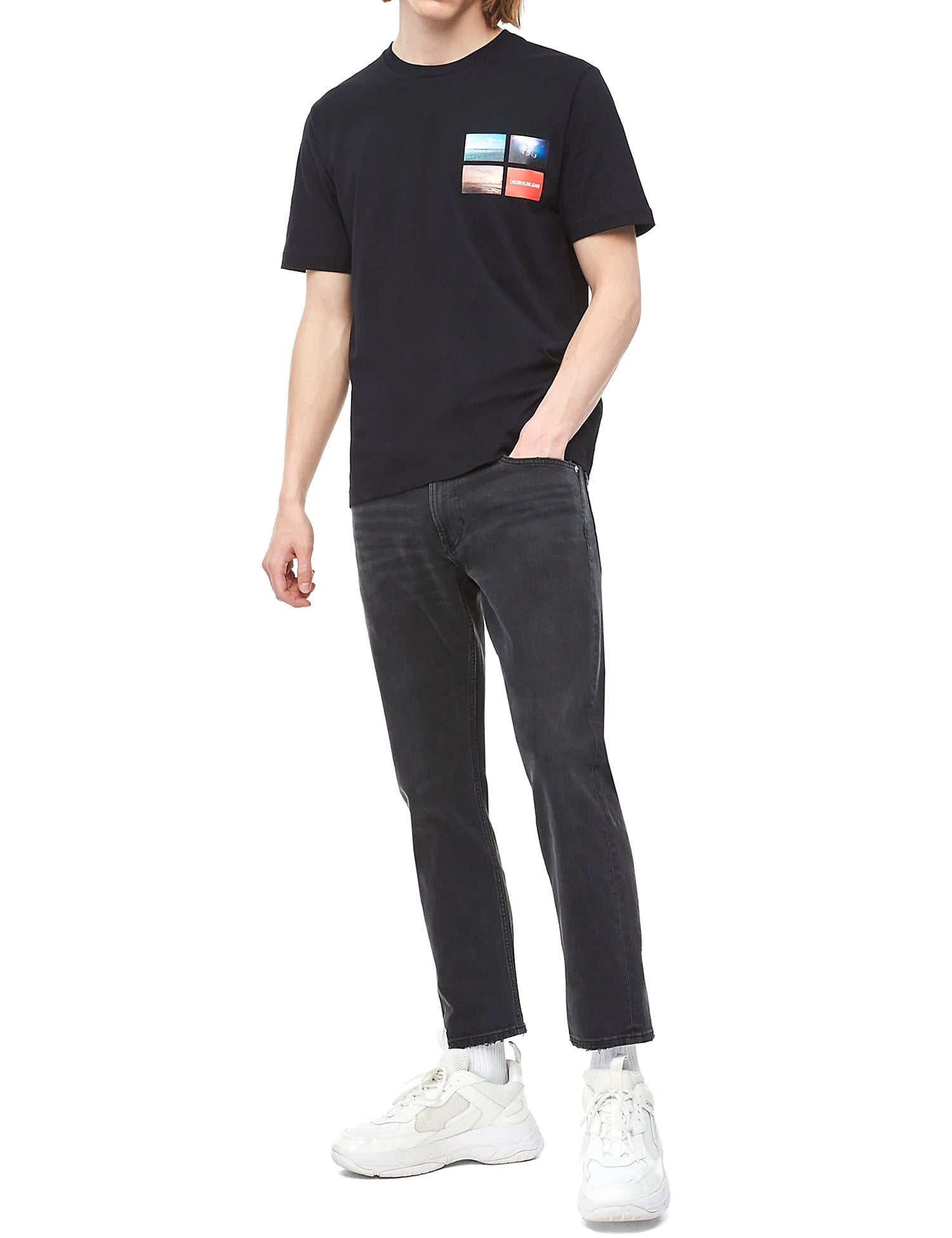 T-shirt Nero Calvin Klein