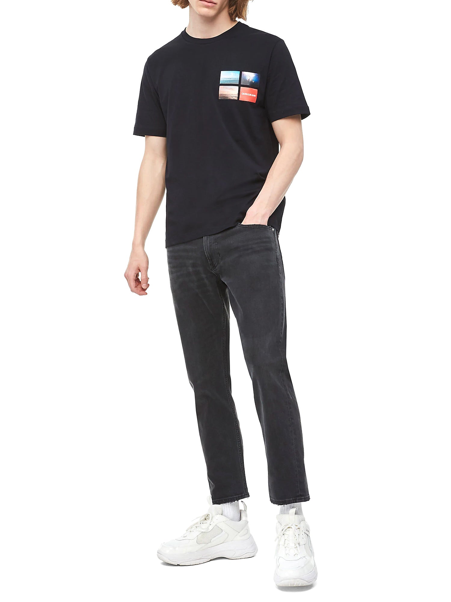 T-shirt Nero Calvin Klein