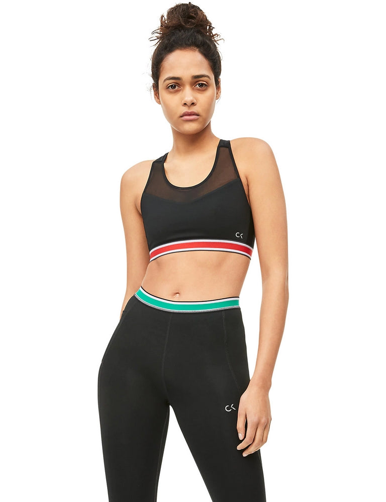 Top e canotte Nero Calvin Klein