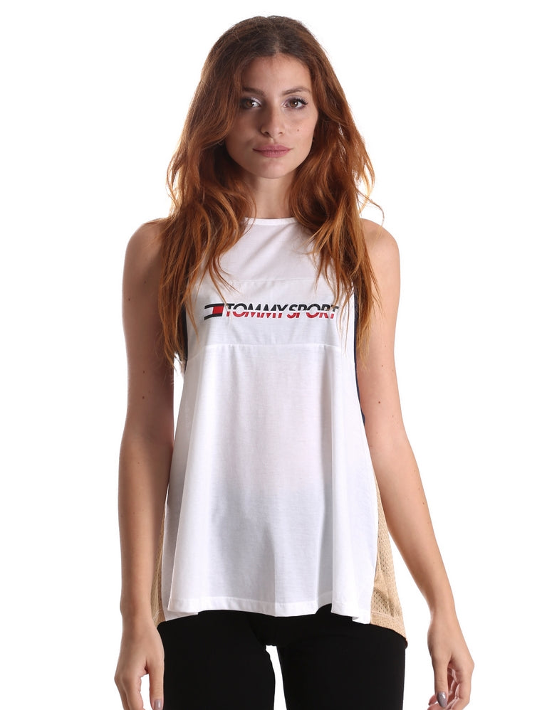 Canotte Bianco Tommy Hilfiger