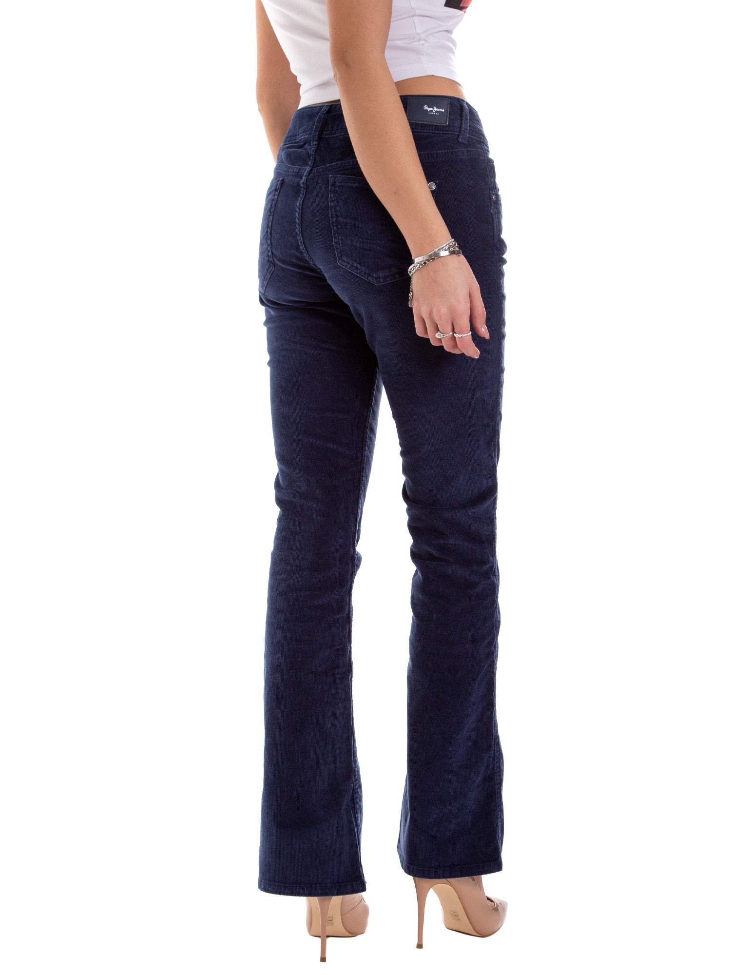 Pantaloni Blu Pepe Jeans
