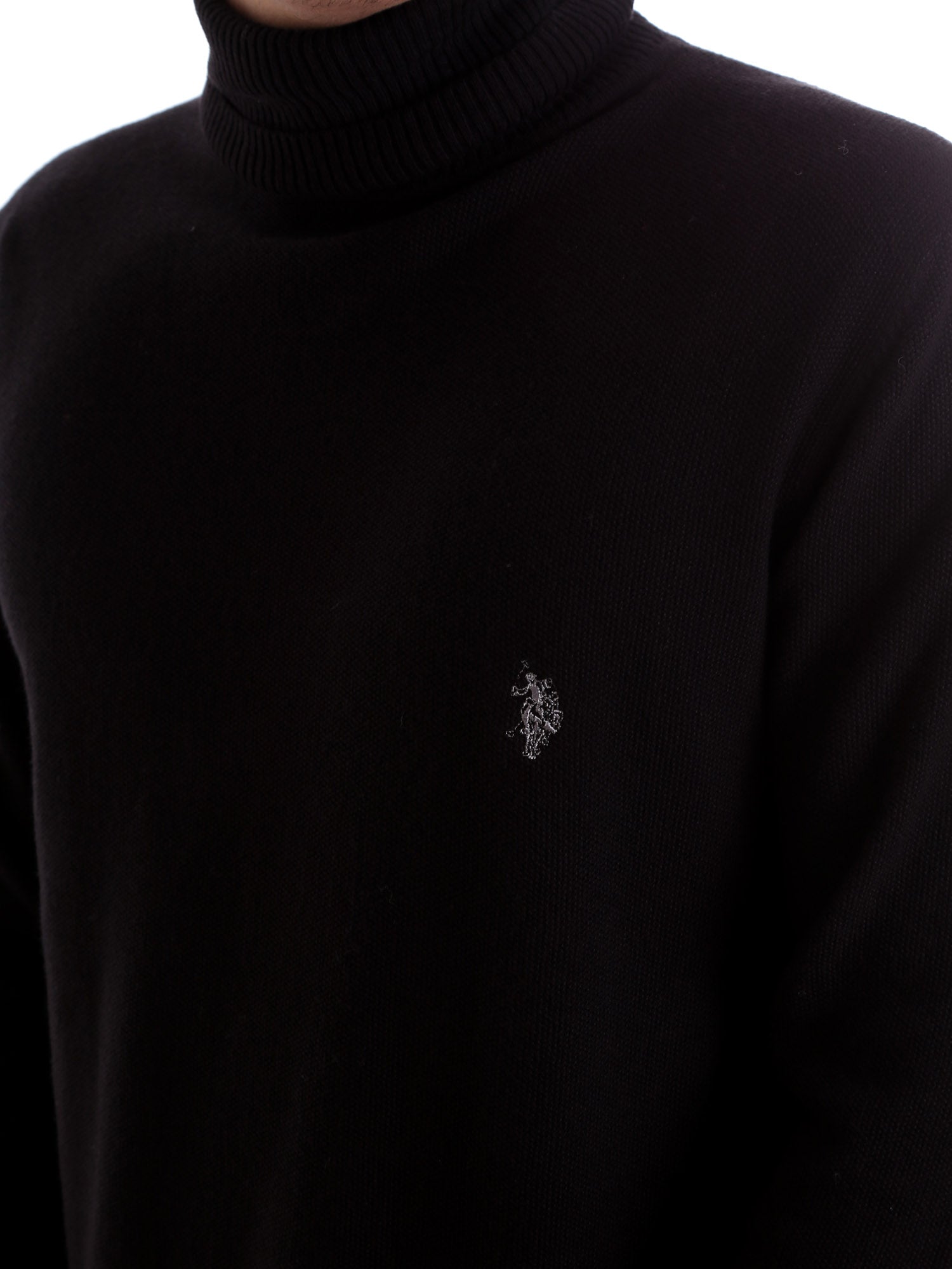 Maglie a collo alto Nero U.s. Polo Assn.