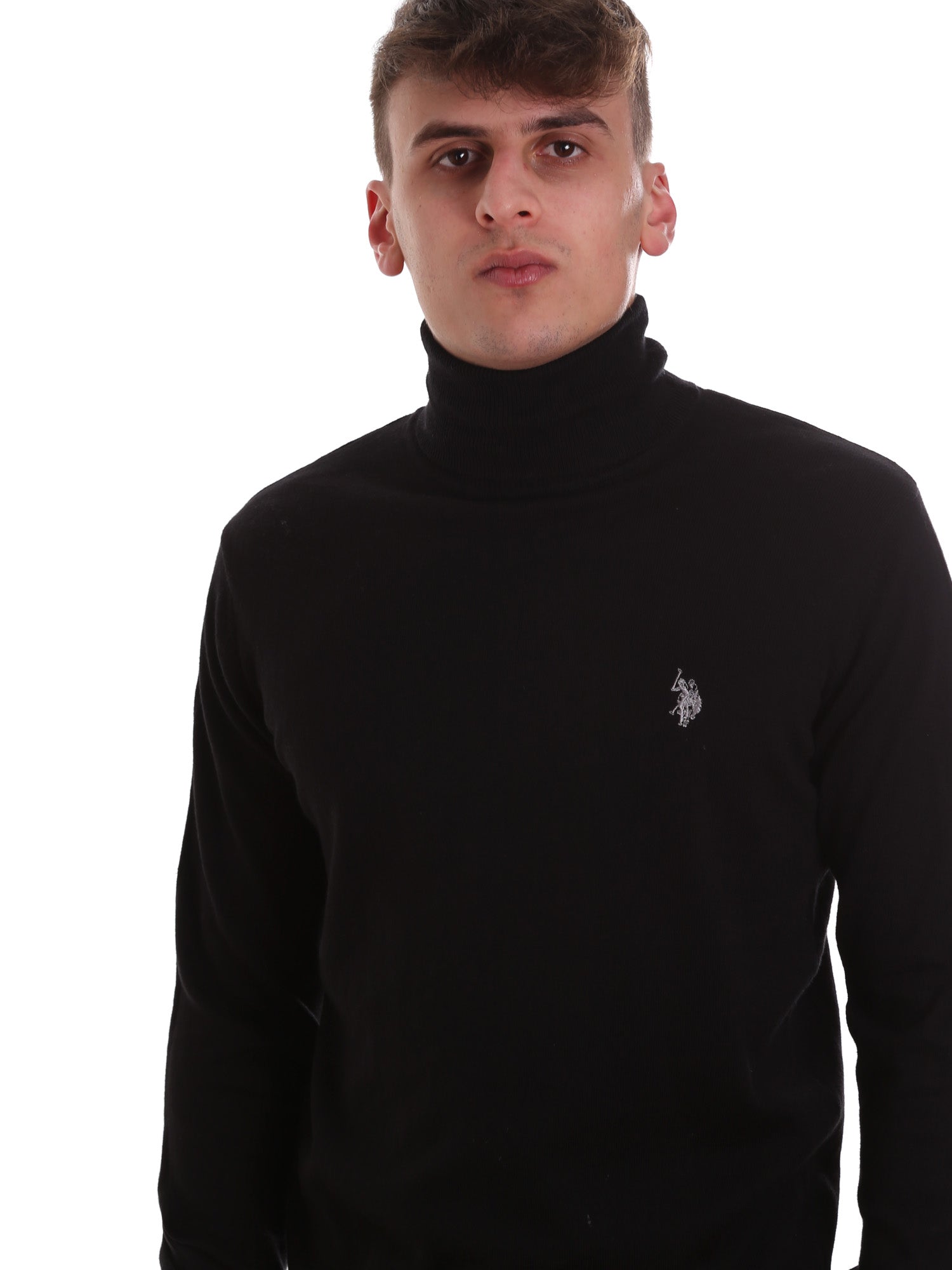 Maglie a collo alto Nero U.s. Polo Assn.