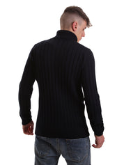 Maglie a collo alto Blu Navigare